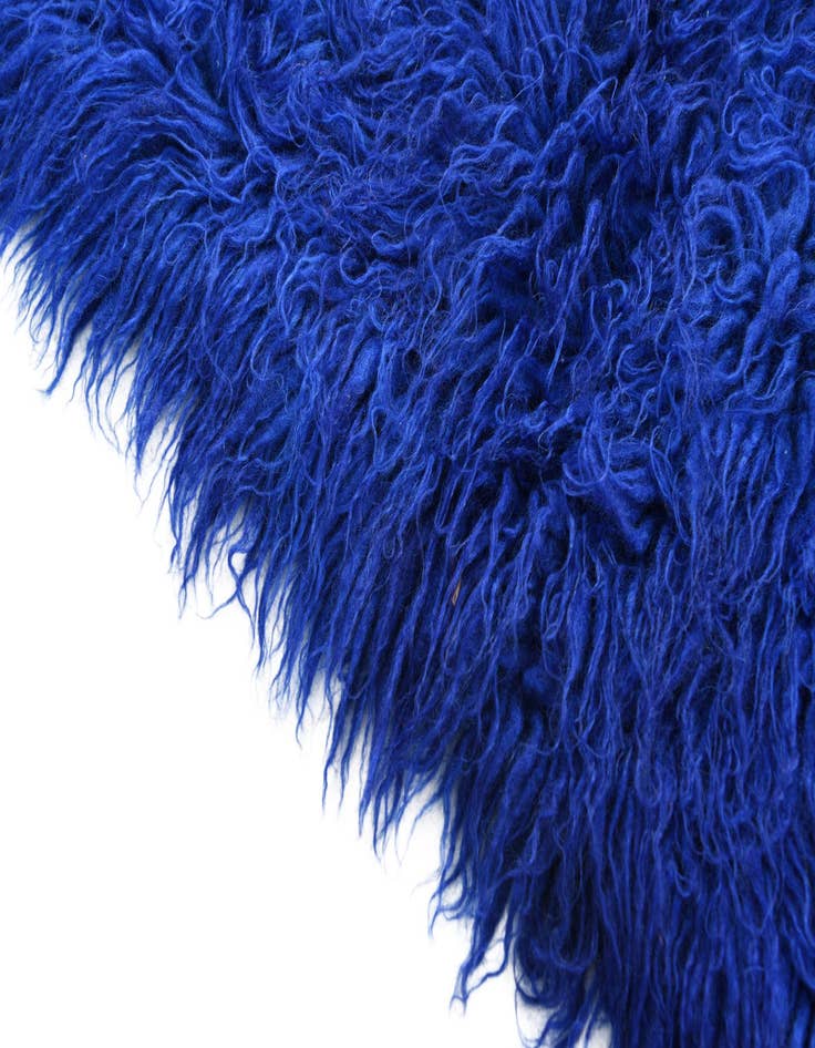 Detail image of  2' 3 x 3' 10  Hand Knotted Moroccan Wool Rug