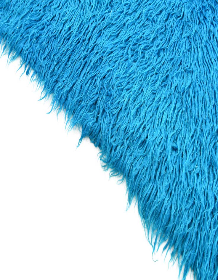 Detail image of  5' 7 x 6' 5  Hand Knotted Moroccan Wool Rug