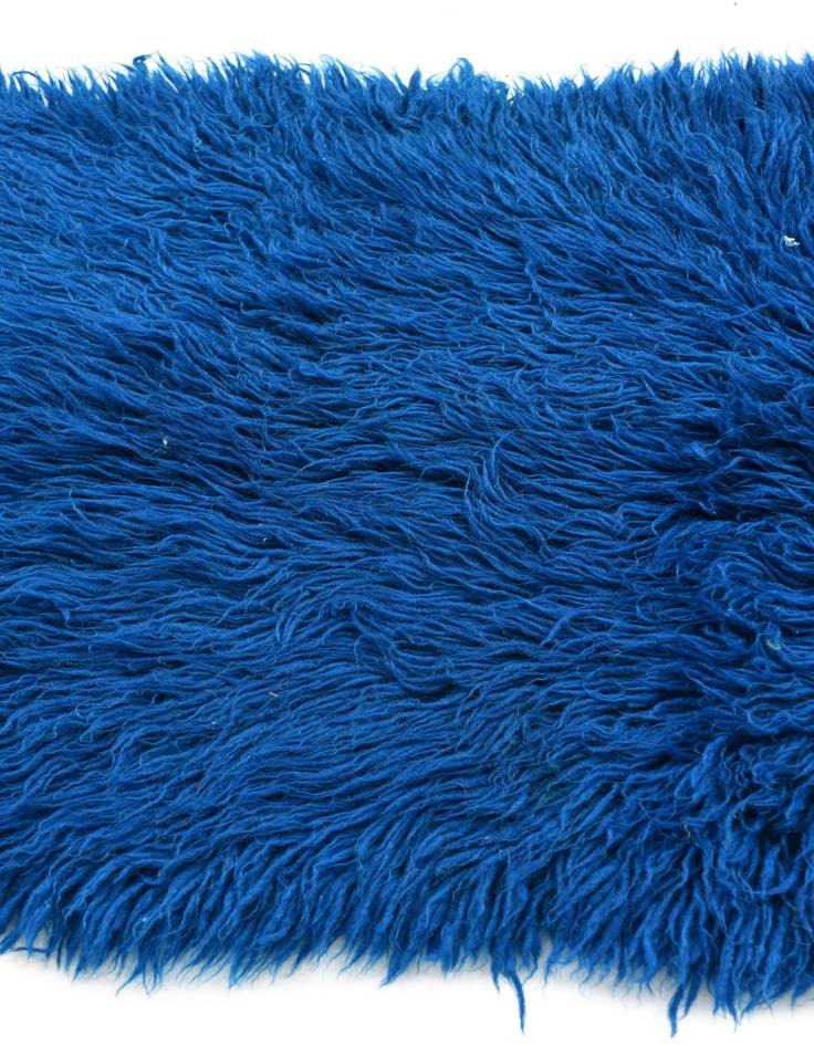 Detail image of  2' x 3' 8  Hand Knotted Moroccan Wool Rug