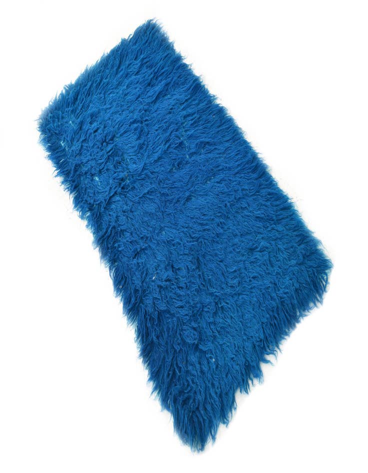 Detail image of  2' x 3' 7  Hand Knotted Moroccan Wool Rug