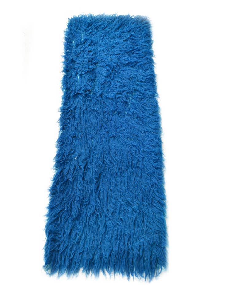 Detail image of  2' x 3' 7  Hand Knotted Moroccan Wool Rug