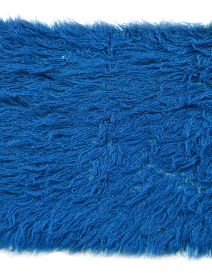 Detail image of  2' x 3' 7  Hand Knotted Moroccan Wool Rug