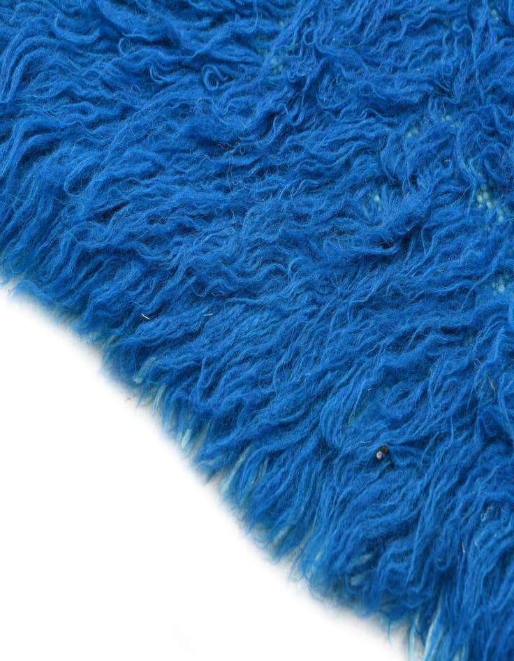 Detail image of  2' x 3' 7  Hand Knotted Moroccan Wool Rug