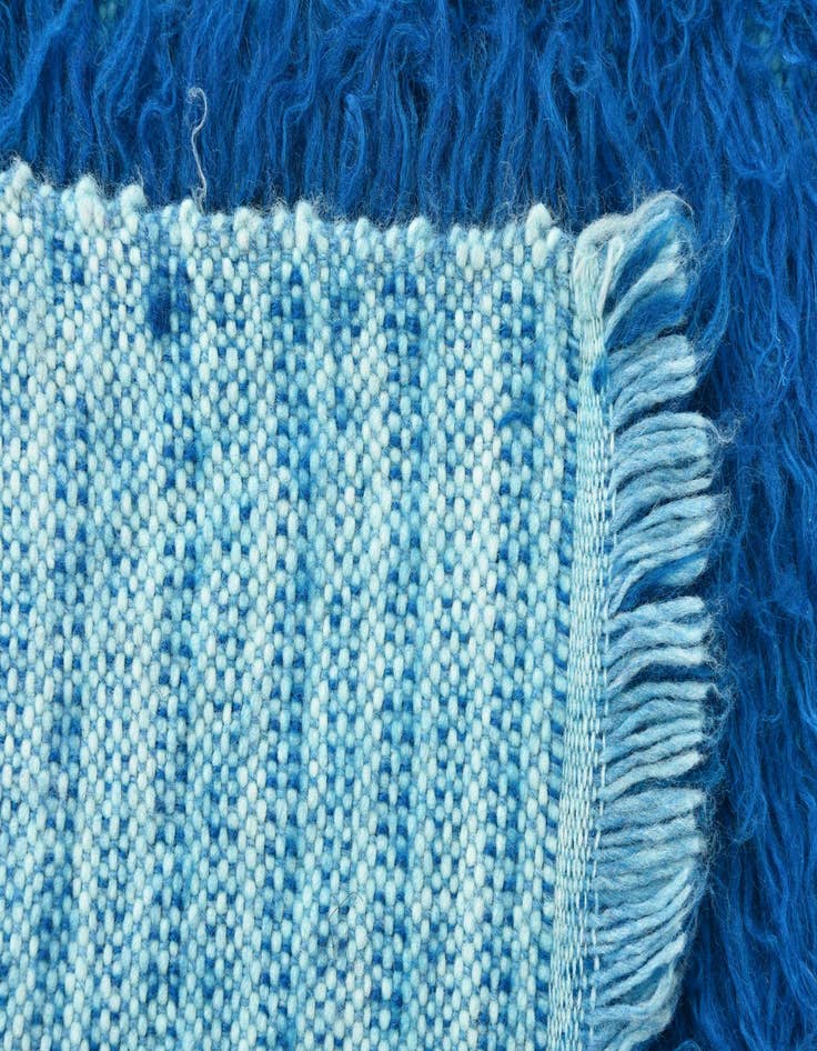 Detail image of  2' x 3' 7  Hand Knotted Moroccan Wool Rug