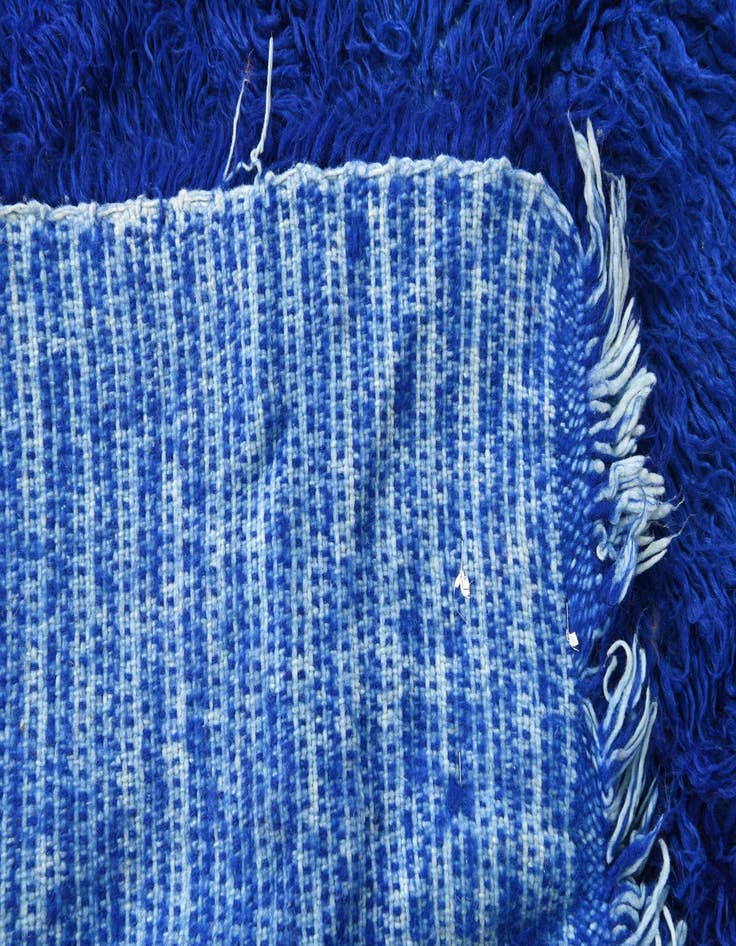 Detail image of  3' x 5' 2  Hand Knotted Moroccan Wool Rug