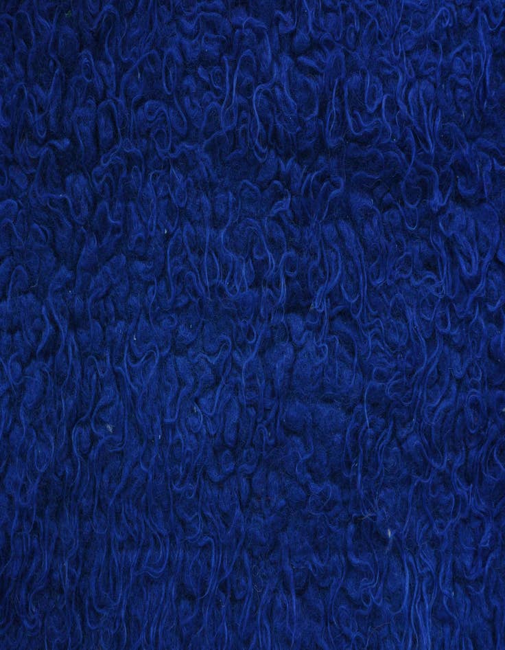 Detail image of  2' 7 x 4' 9  Hand Knotted Moroccan Wool Rug