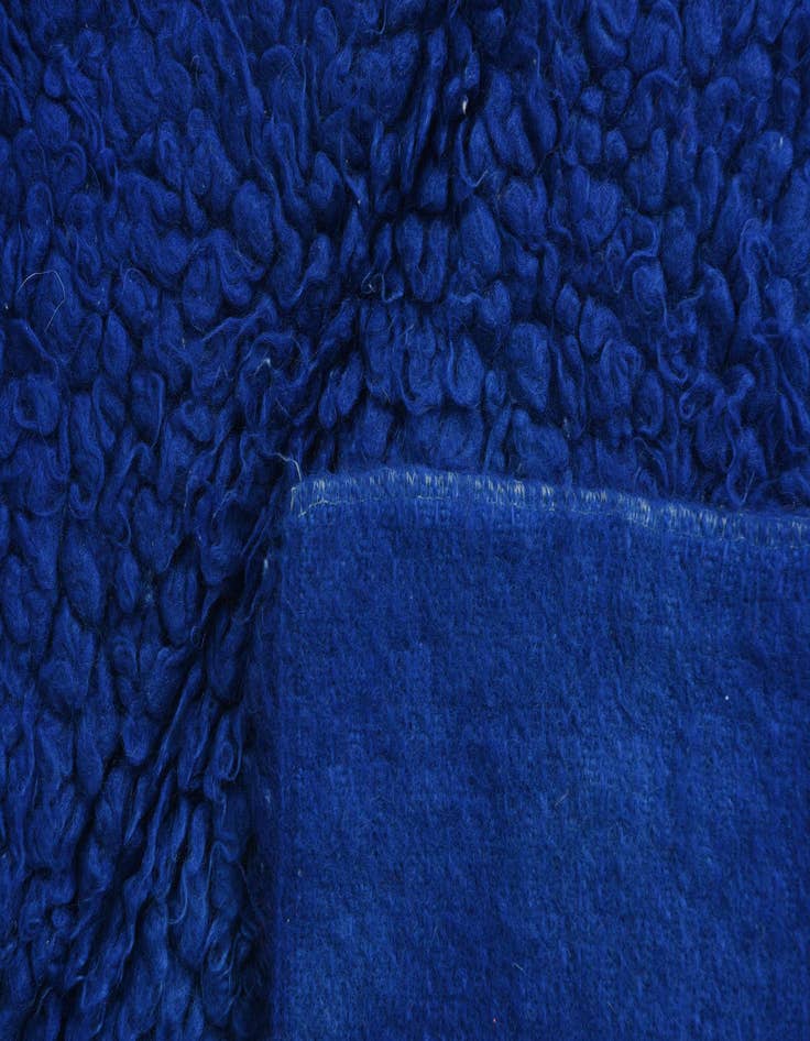 Detail image of  2' 10 x 4' 1  Hand Knotted Moroccan Wool Rug