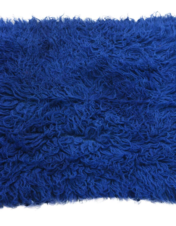 Detail image of  2' 5 x 4' 6  Hand Knotted Moroccan Wool Rug