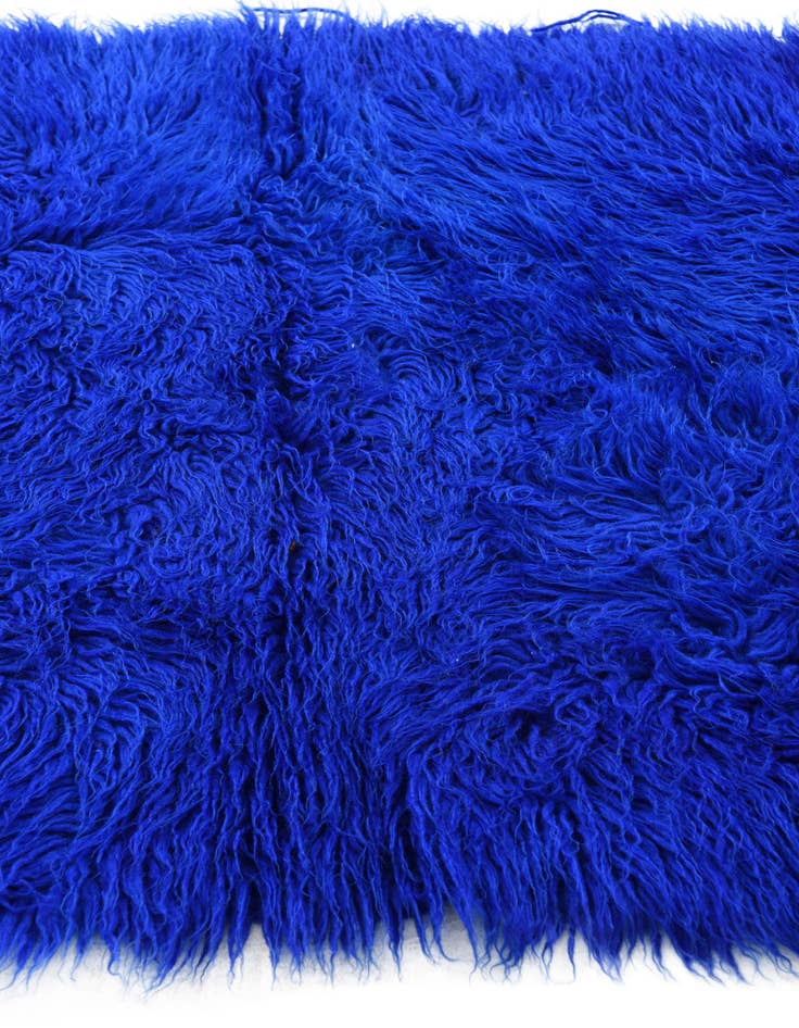 Detail image of  2' 10 x 5' 4  Hand Knotted Moroccan Wool Rug