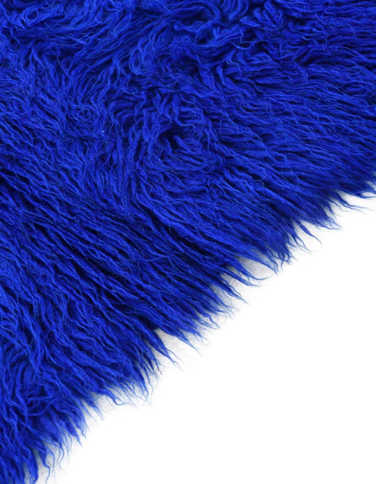 Detail image of  2' 10 x 5' 4  Hand Knotted Moroccan Wool Rug