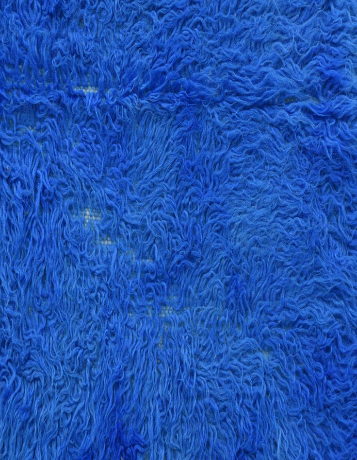 Detail image of  3' x 5' 1  Hand Knotted Moroccan Wool Rug