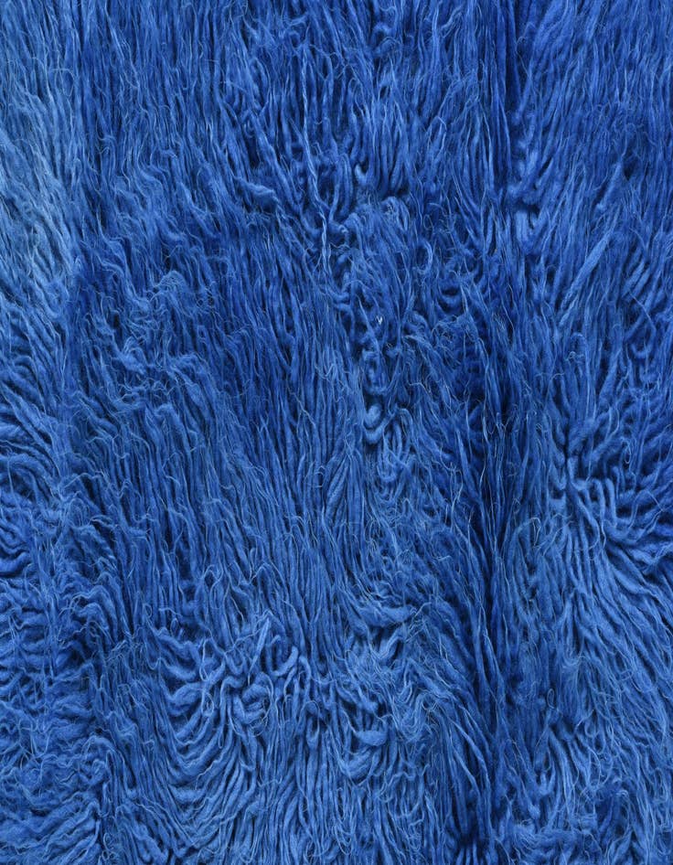 Detail image of  2' 5 x 3' 5  Hand Knotted Moroccan Wool Rug