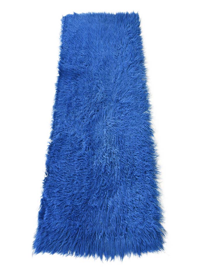 Detail image of  2' 6 x 4' 7  Hand Knotted Moroccan Wool Rug