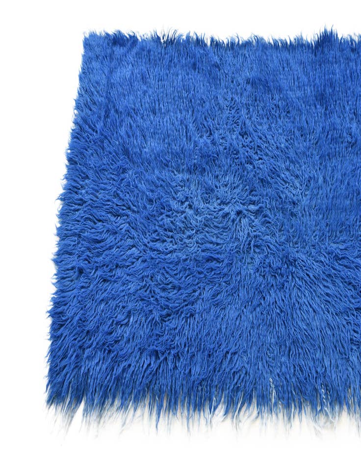 Detail image of  2' 6 x 4' 7  Hand Knotted Moroccan Wool Rug