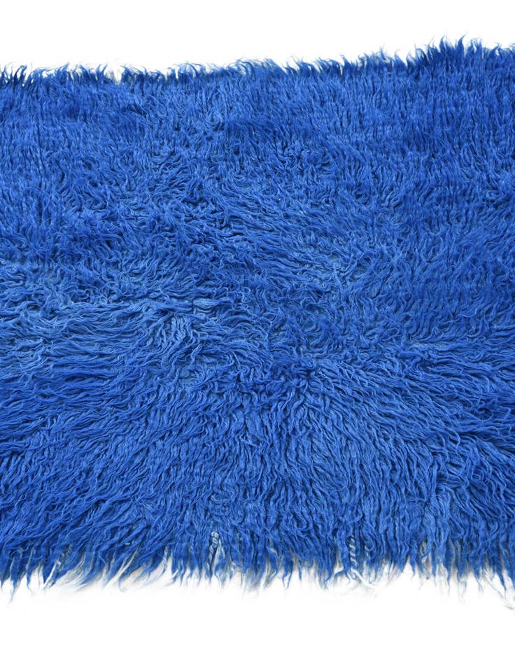 Detail image of  2' 6 x 4' 7  Hand Knotted Moroccan Wool Rug