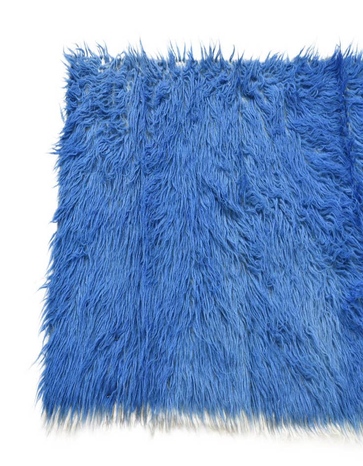 Detail image of  1' 10 x 3' 1  Hand Knotted Moroccan Wool Rug