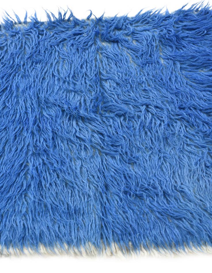 Detail image of  1' 10 x 3' 1  Hand Knotted Moroccan Wool Rug