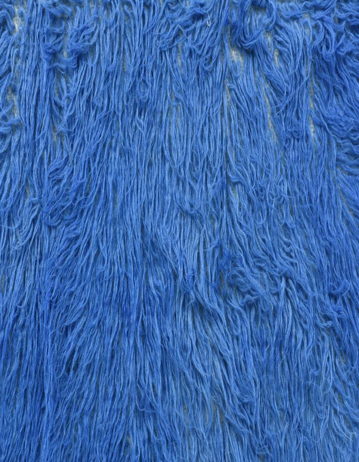 Detail image of  1' 10 x 3' 1  Hand Knotted Moroccan Wool Rug