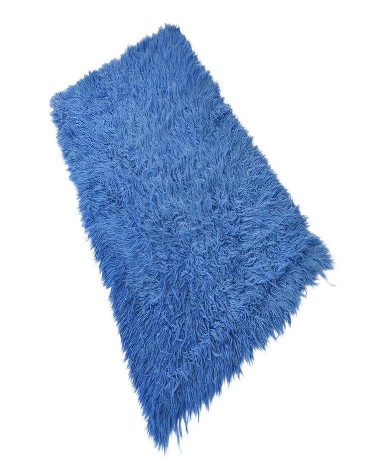 Detail image of  2' 9 x 4' 8  Hand Knotted Moroccan Wool Rug