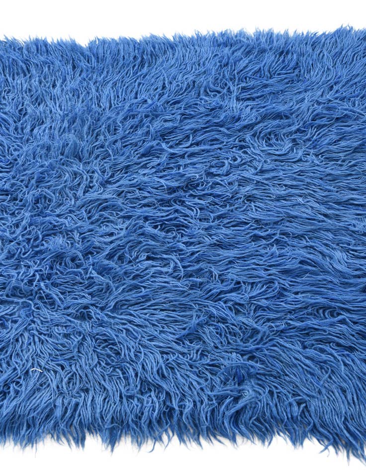 Detail image of  2' 9 x 4' 8  Hand Knotted Moroccan Wool Rug