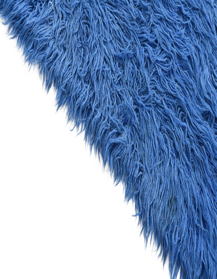 Detail image of  2' 9 x 4' 8  Hand Knotted Moroccan Wool Rug