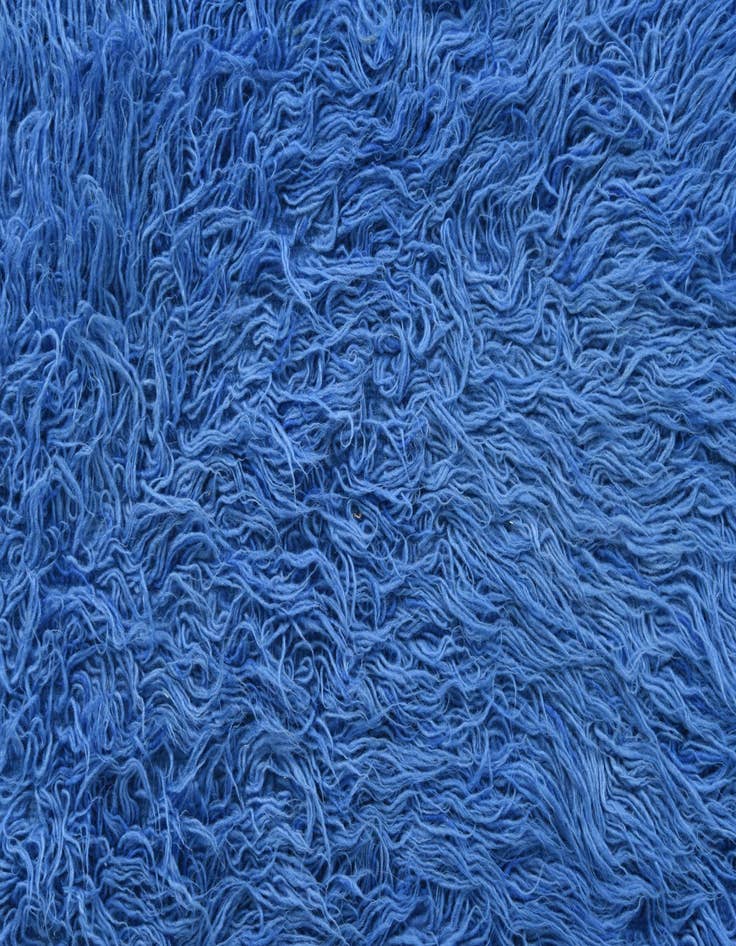 Detail image of  2' 9 x 4' 8  Hand Knotted Moroccan Wool Rug