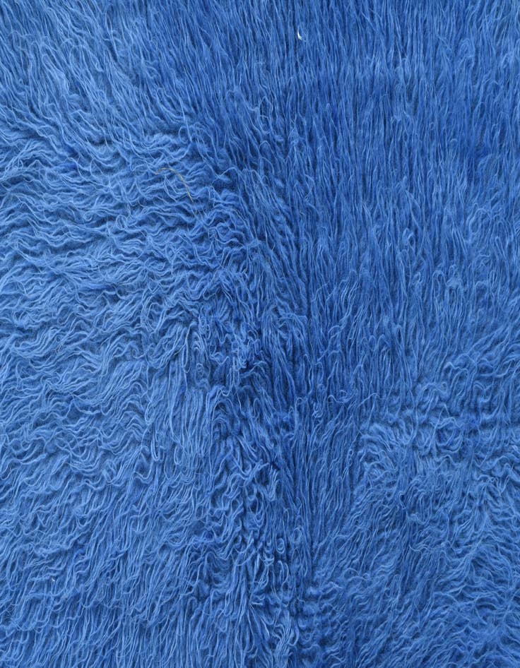 Detail image of  2' 11 x 5' 6  Hand Knotted Moroccan Wool Rug