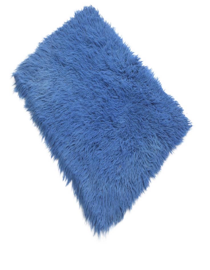 Detail image of  2' 3 x 3' 4  Hand Knotted Moroccan Wool Rug