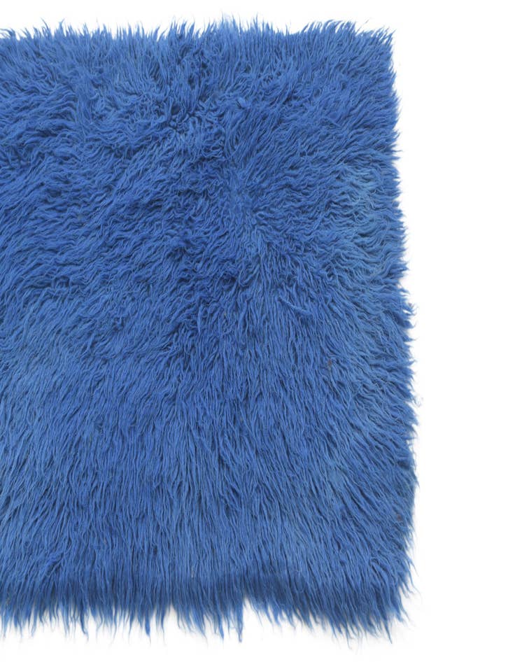 Detail image of  2' 3 x 3' 4  Hand Knotted Moroccan Wool Rug