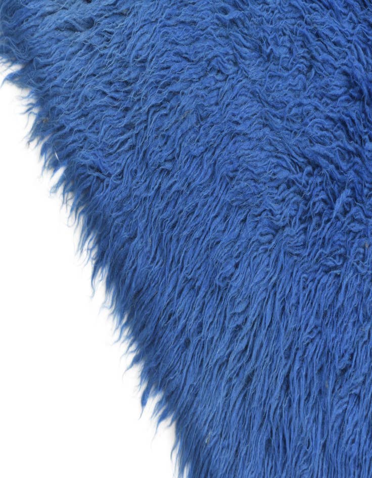 Detail image of  2' 3 x 3' 4  Hand Knotted Moroccan Wool Rug