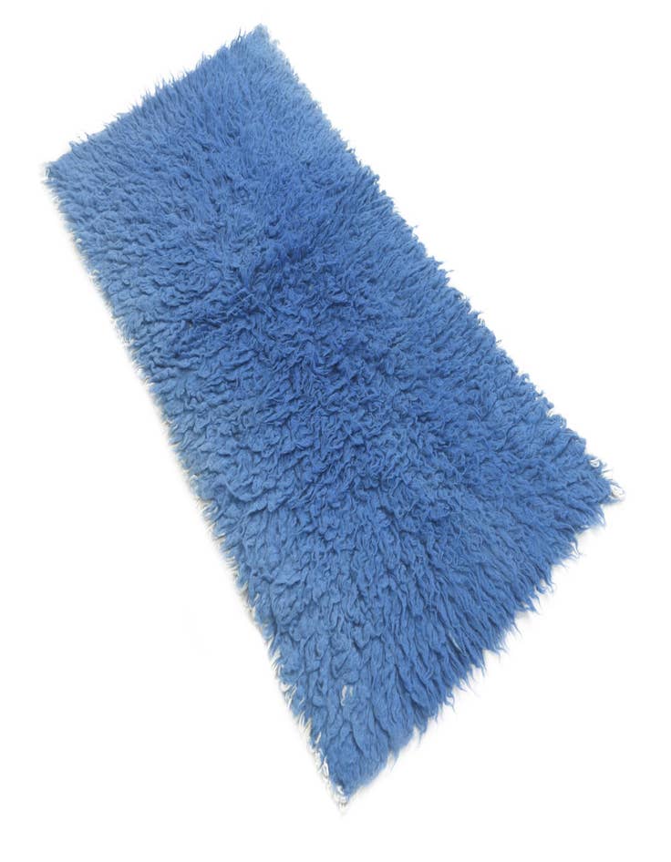 Detail image of  2' 5 x 4' 8  Hand Knotted Moroccan Wool Rug