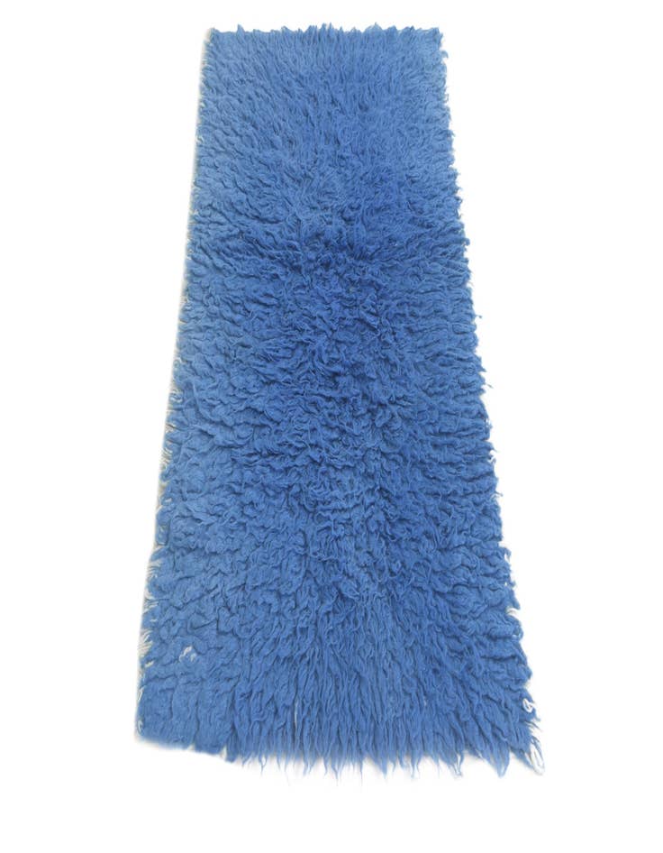 Detail image of  2' 5 x 4' 8  Hand Knotted Moroccan Wool Rug