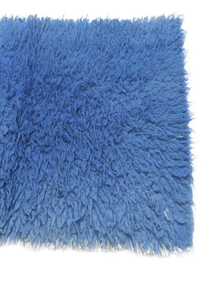 Detail image of  2' 5 x 4' 8  Hand Knotted Moroccan Wool Rug