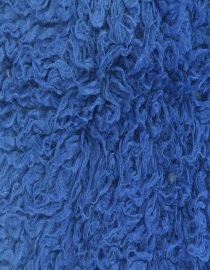 Detail image of  2' 5 x 4' 8  Hand Knotted Moroccan Wool Rug