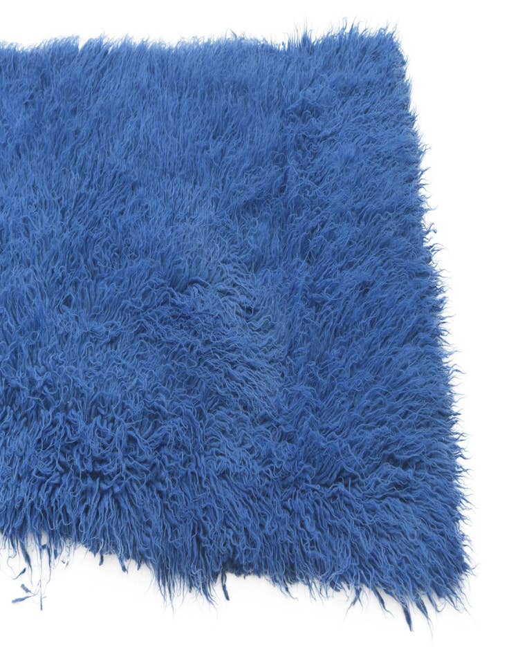 Detail image of  2' 9 x 5' 4  Hand Knotted Moroccan Wool Rug