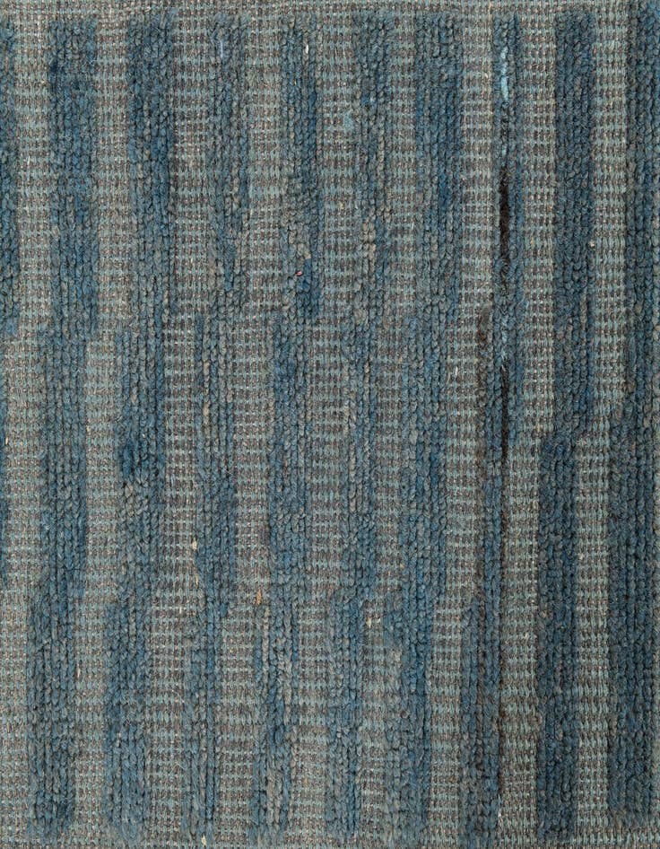 Detail image of  5' 7 x 8' 1  Hand Knotted Moroccan Wool Rug