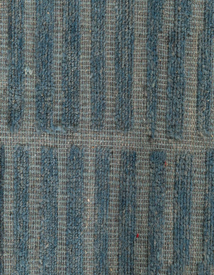 Detail image of  5' 7 x 8' 1  Hand Knotted Moroccan Wool Rug