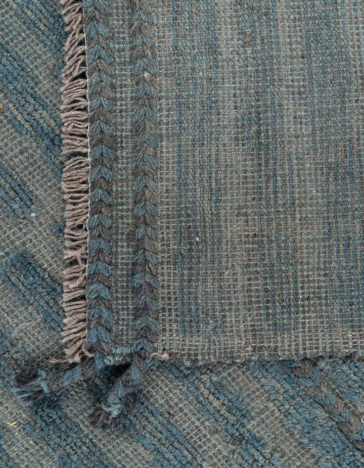 Detail image of  5' 7 x 8' 1  Hand Knotted Moroccan Wool Rug