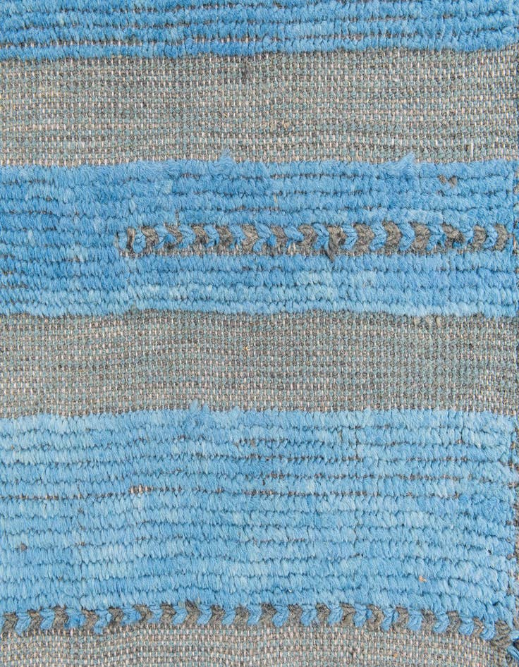 Detail image of  5' 4 x 7' 2  Hand Knotted Moroccan Wool Rug