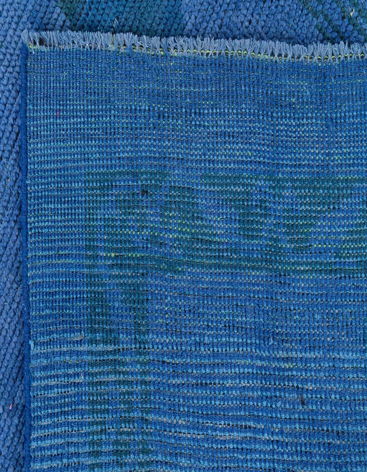 Detail image of  7' 6 x 9' 8  Hand Knotted Moroccan Wool Rug