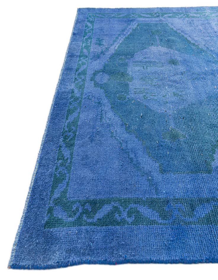 Detail image of  7' 6 x 9' 8  Hand Knotted Moroccan Wool Rug