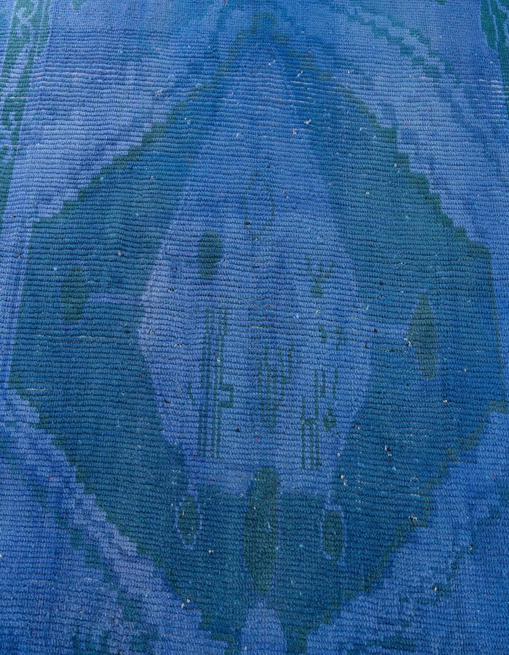 Detail image of  7' 6 x 9' 8  Hand Knotted Moroccan Wool Rug