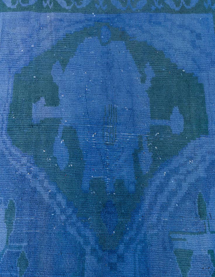 Detail image of  7' 6 x 9' 8  Hand Knotted Moroccan Wool Rug