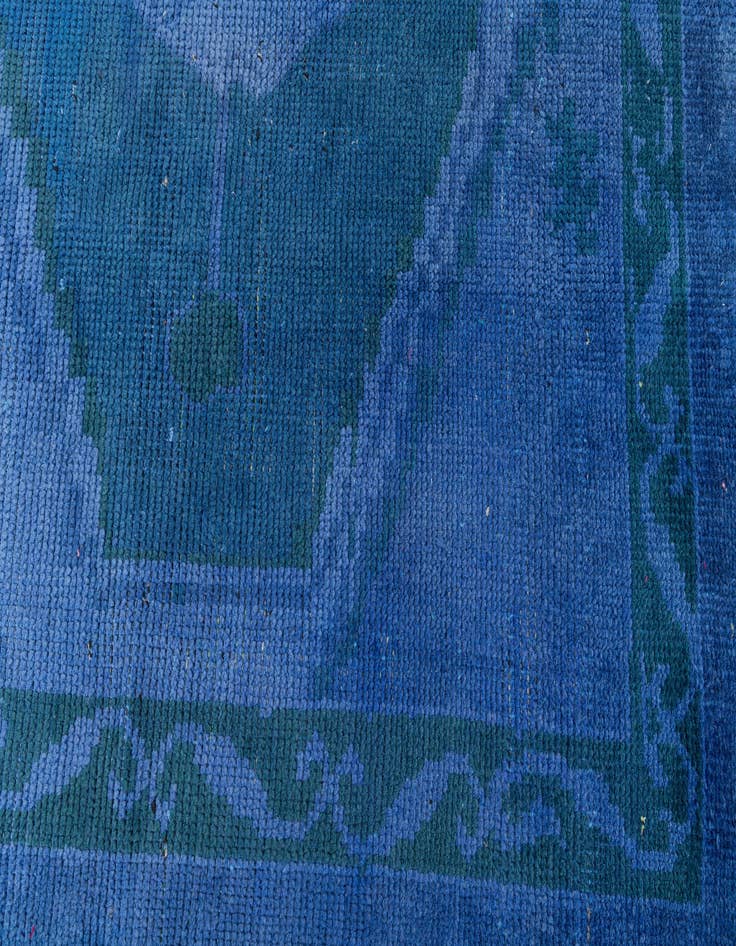 Detail image of  7' 6 x 9' 8  Hand Knotted Moroccan Wool Rug