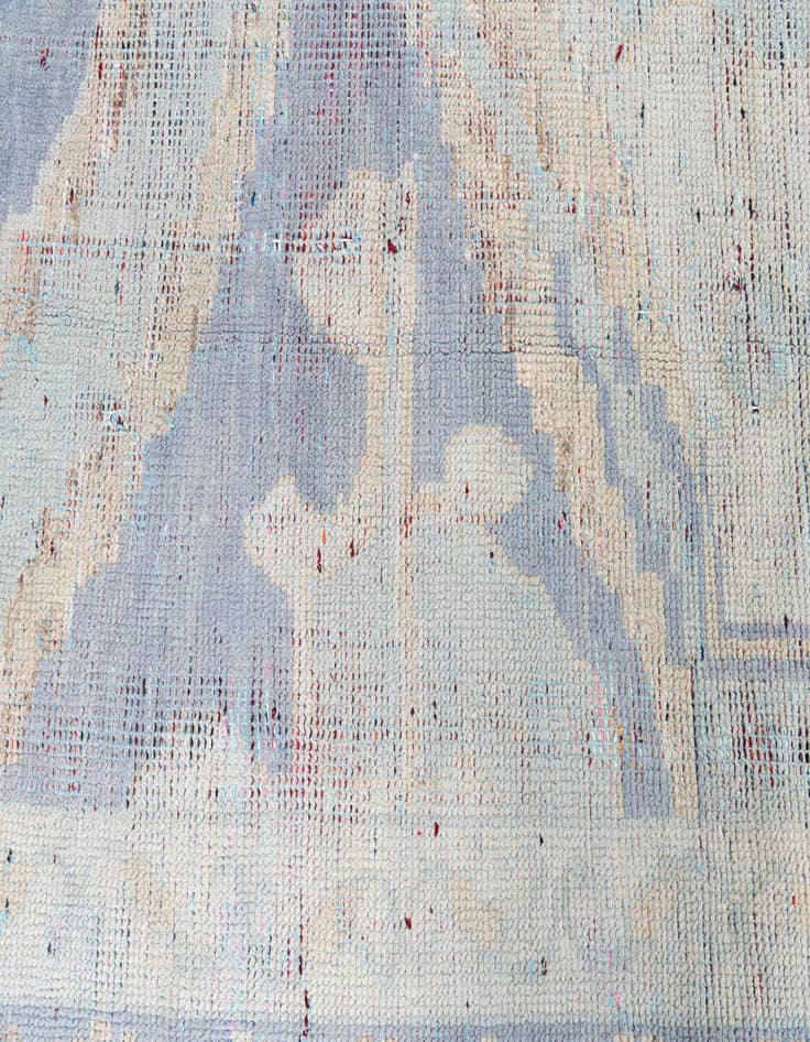 Detail image of  8' 6 x 11' 8  Hand Knotted Moroccan Wool Rug