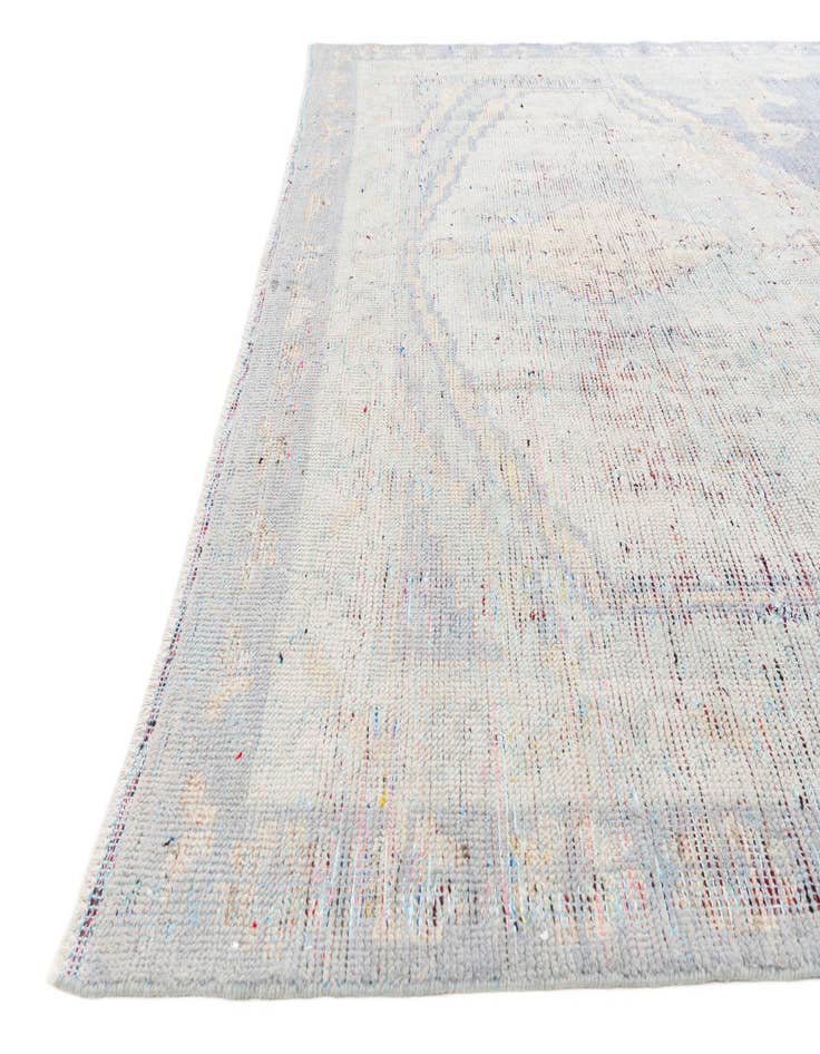 Detail image of  8' 6 x 11' 8  Hand Knotted Moroccan Wool Rug