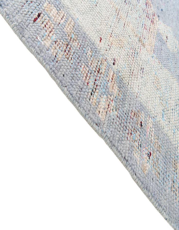 Detail image of  8' 6 x 11' 8  Hand Knotted Moroccan Wool Rug