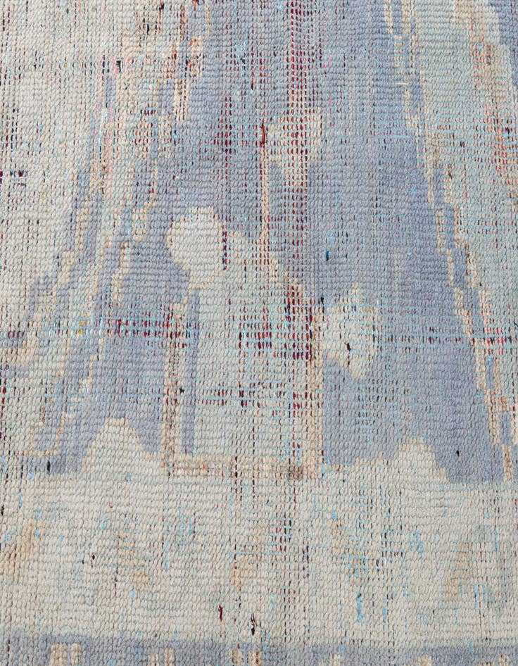 Detail image of  8' 6 x 11' 8  Hand Knotted Moroccan Wool Rug