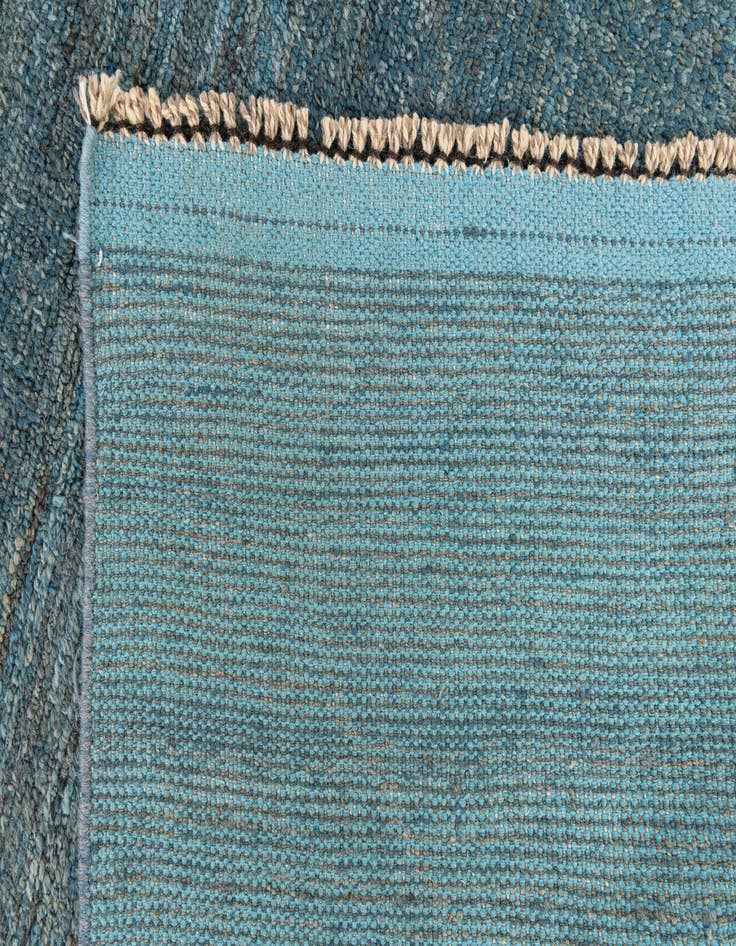 Detail image of  9' 1 x 12' 3  Hand Knotted Moroccan Wool Rug