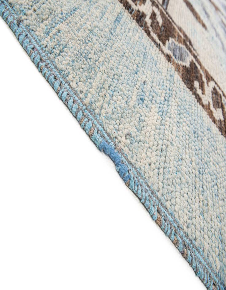 Detail image of  10' 3 x 14' 6  Hand Knotted Moroccan Wool Rug